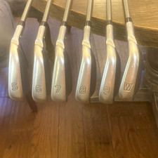 Ping i500 SteelFiber i95 , WHITE DOT, Steel Fiber Shafts Pitching -5 iron