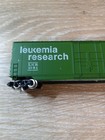 ROUNDHOUSE,N SCALE. 50' BOX CAR. LEUKEMIA RESEARCH. W/METAL WHEELS.FREE SHIPPING — photo 8