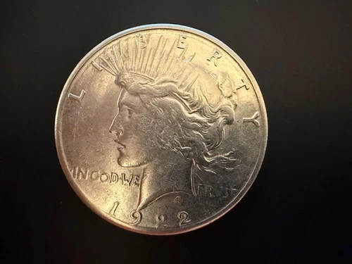 1922 S PEACE SILVER DOLLAR San Francisco Mint  VG COND Circulated FREE SHIP!!