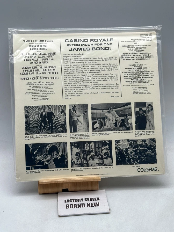 Burt Bacharach - Casino Royale ~ An Original Soundtrack Recording 180G - Image 3 of 3