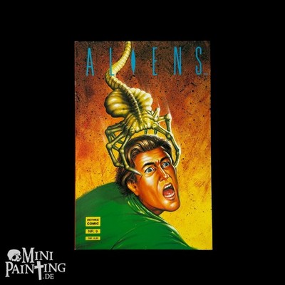 ALIENS - NR. 9 -  HETHKE COMIC - 1991 - GRAPHIC NOVEL - SCI-FI - HORROR