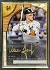 2025 Topps Museum Collection Aaron Judge Framed Auto Gold #/10 Yankees