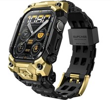 SUPCASE for Apple Watch 11/10 46mm Case with Band Unicorn Beetle Ore Black/Gold