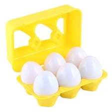 Children's Early Learning Educational DIY Matching  Egg Math Toys Mixed1789