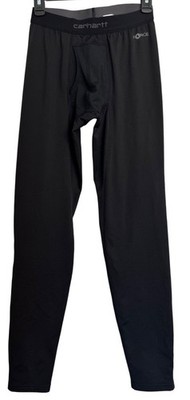 Carhartt Force Size Small Heavyweight Men's Black Knit Base Layer Pant Termal NW