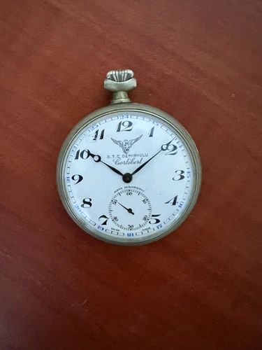 Cortebert 616/panerai Movement Pocket Watch Swiss Made_Turkish Railways