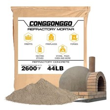 Refractory Mortar, 2600 F High Temperature Mortar for Masonry -Refractory Cement