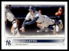 2022 Topps Update Tim Locastro New York Yankees #156