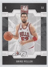 2009-10 Donruss Elite Retail Brad Miller #14 f7o