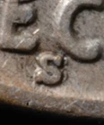 4 different Repunched Mintmark Buffalo Nickels