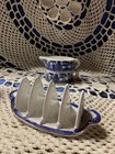 Blue Willow Toast Holder — photo 7