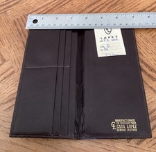 Genuine Casa Lopez Leather Wallet with Credit Card Holder