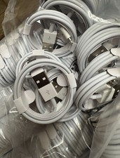 120 x Cavi per iPhone Caricabatterie Cavo Piombo Ingrosso JobLot Bulk