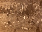 C. 1870s Stereoview Of Charles Evans Cemetery - Reading, Pennsylvania — photo 4