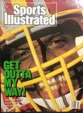 SPORTS ILLUSTRATED ~ Nov. 23, 1987 ~ Dexter Manley  cover ~ HIGHER GRADE!!!