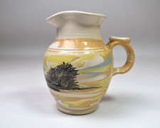 Boscastle Pottery Jug Mocha ware Roger Irving 2003