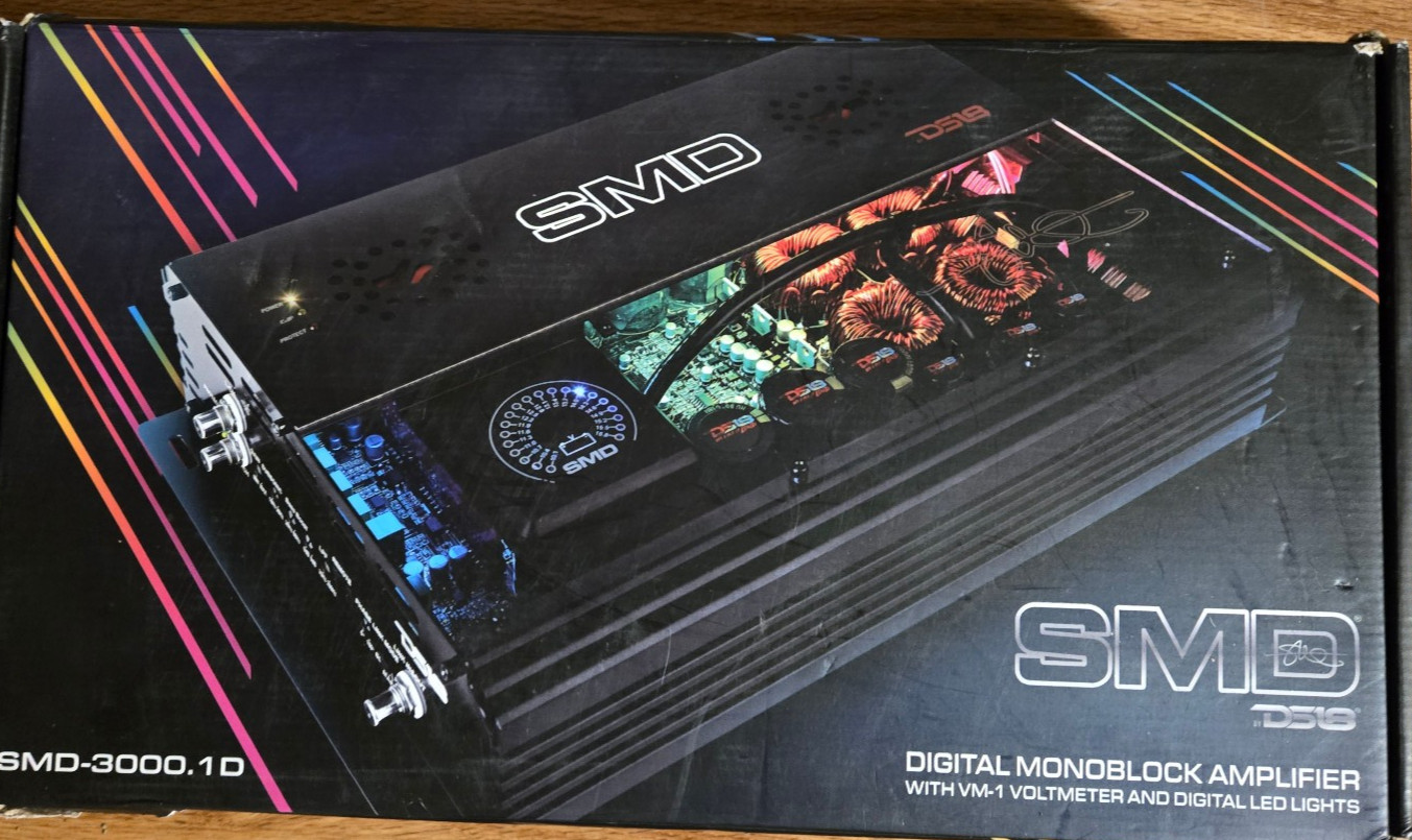 SMD-300.1 Class D Monoblock & Multi-Channel Amplifier