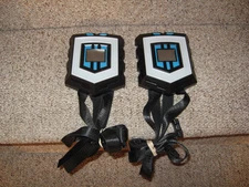 LOT 2 Squad Hero Rechargeable Laser Tag Vest Chest Sensor LCD Blue WORKS PERFECT