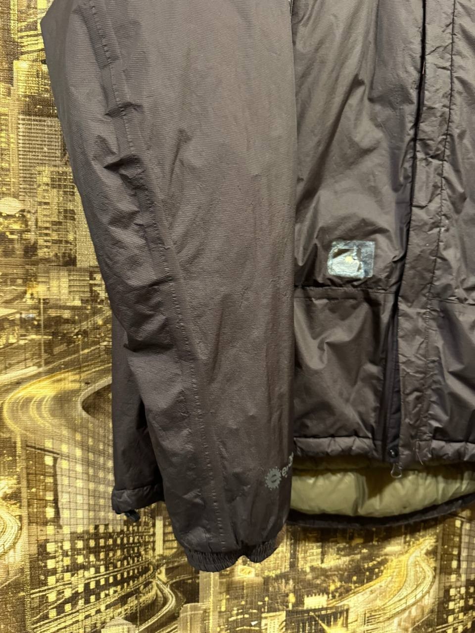 RAB Microlight Alpine Event Brown Down Puffer Jac… - image 2