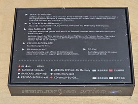 Sega Saturn SAROO SS HDloader/SD Card Game Also Supports Memory Card Auto 1M+4M