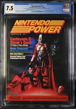 CGC 7.5 Castlevania 2 ISSUE 2 Nintendo Power Magazine complete castlevania 1988