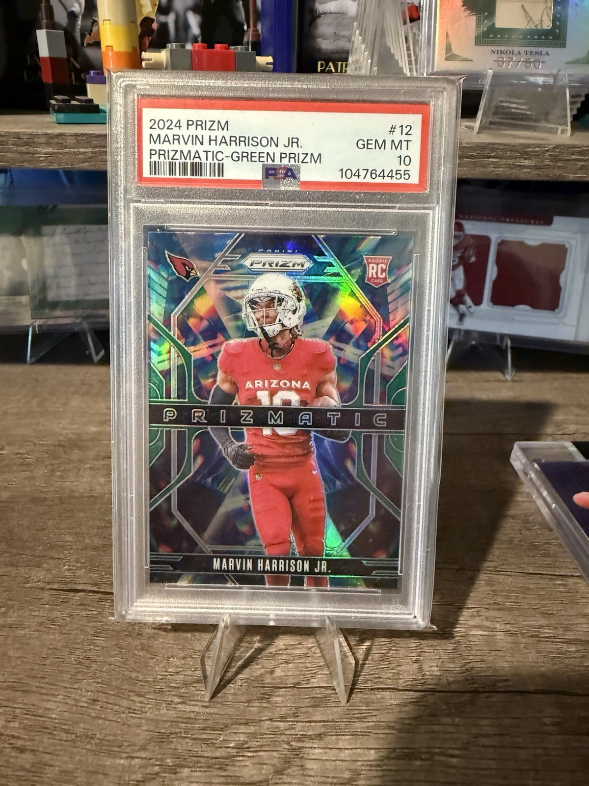 2024 Panini Prizm - Prizmatic Marvin Harrison Jr. #12 Green Prizm (RC)