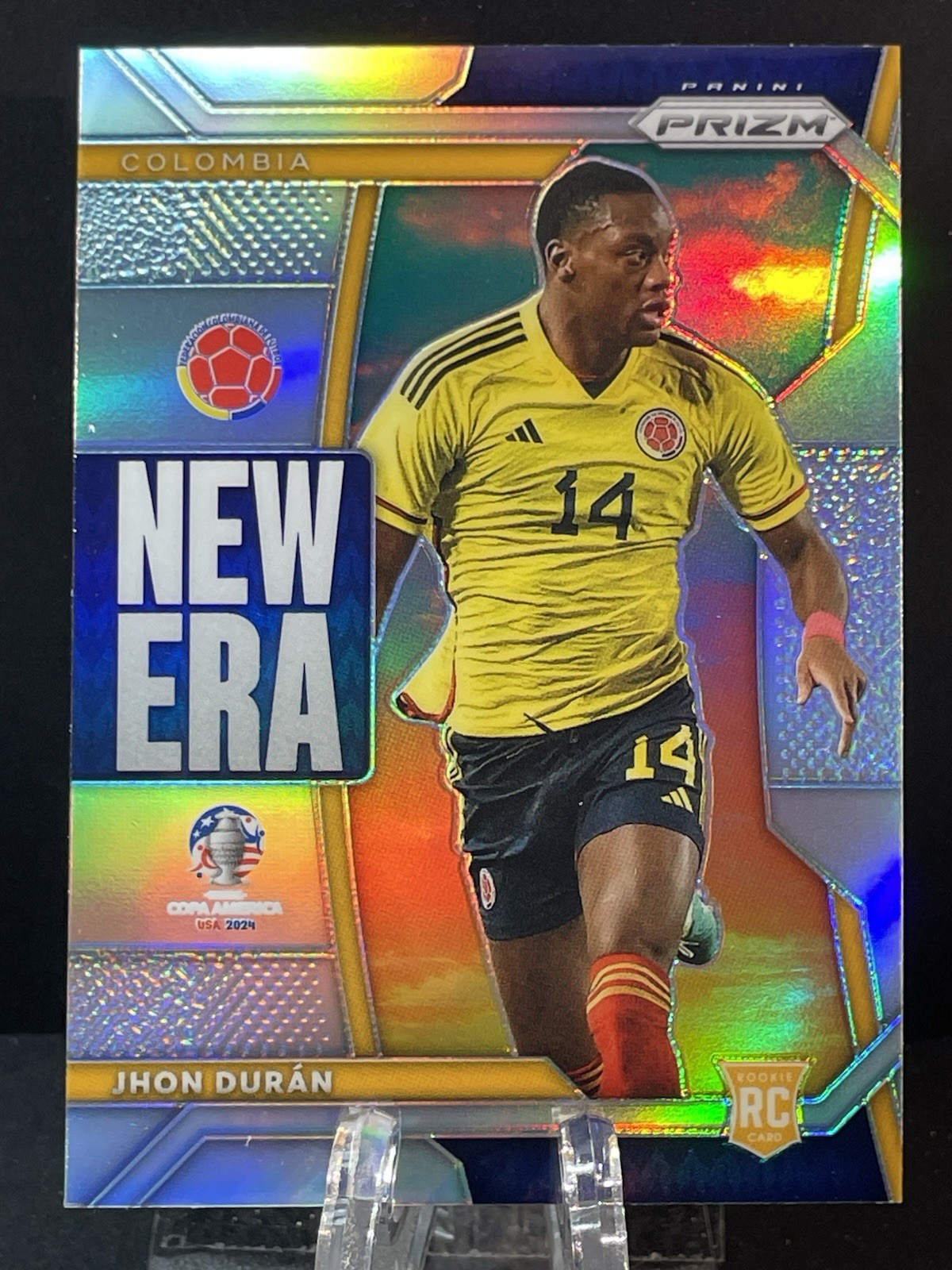 2024 Prizm Copa America New Era Silver PRIZM #6 Jhon Duran  - Colombia