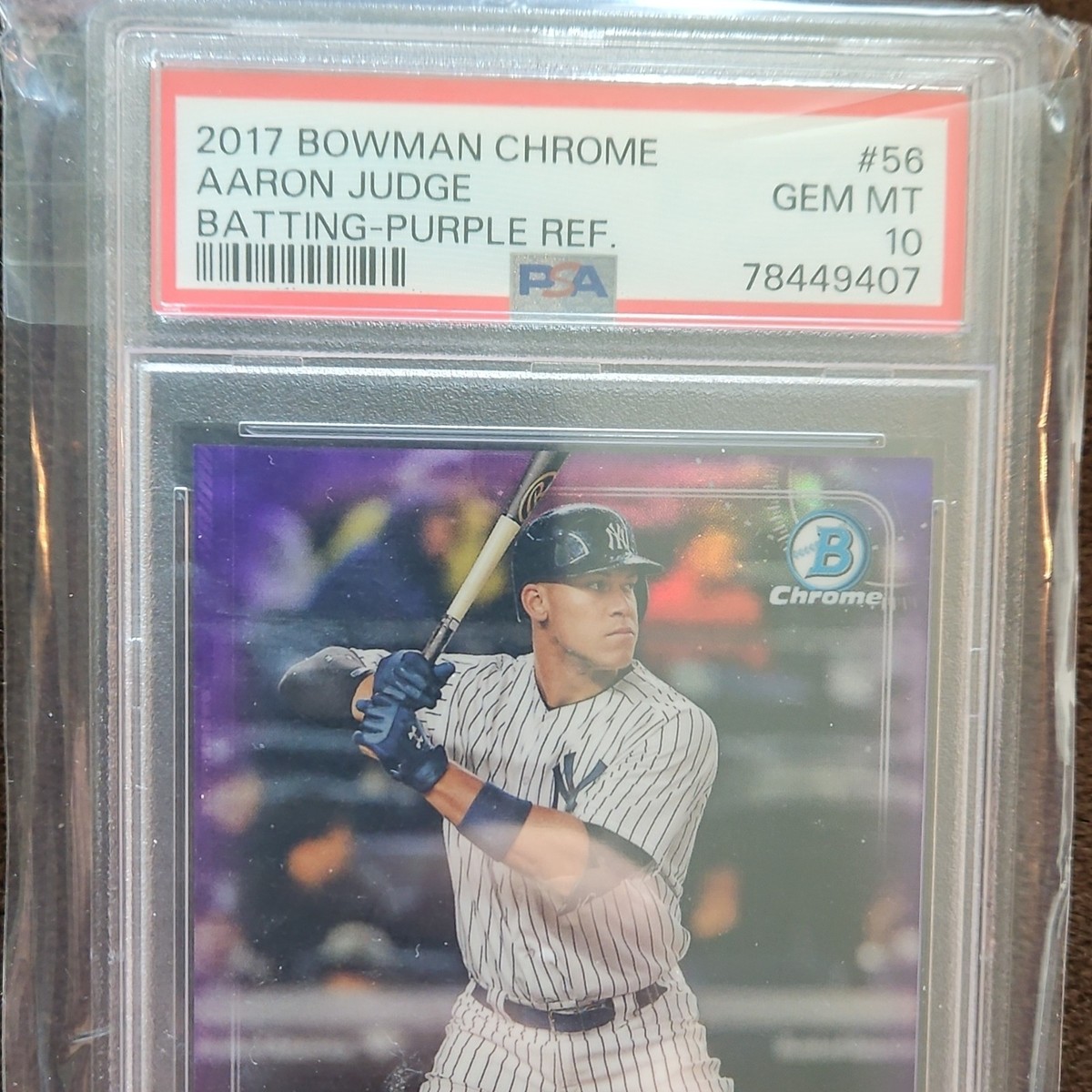 toops 2017 bowman AARON JUDGE 38/50直筆サインカード Bowman Aaron 