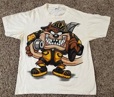 Vintage 90s 1994 Changes Taz Looney Tunes Reprint Shirt AN54994
