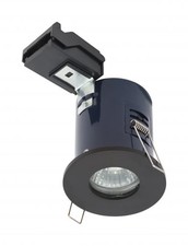 Image of Downlight Black Yate Fixed IP65 Matt Electralite ELA-27467-MBLK