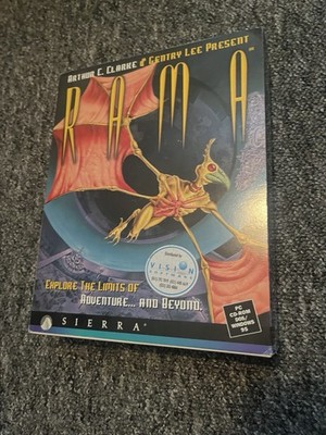 Rama Big Box PC Spiel 1996 Sierra komplett 3 CD Arthur C Clarke Limited Edition