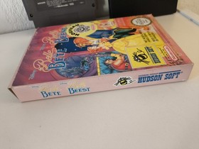 LA BELLE ET LA B&Ecirc;TE - complet  ORIGINALE NINTENDO NES PAL B FRA - Hudson