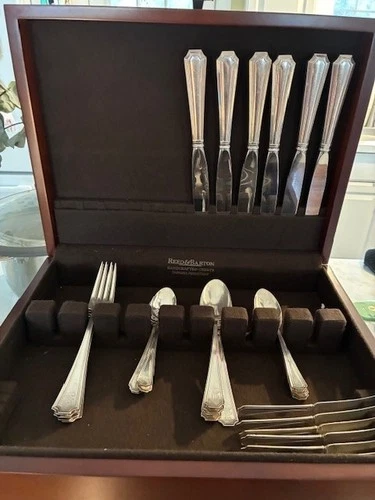 Fairfax by Gorham Sterling Silver Flatware Set, Service for 6,  38 pieces