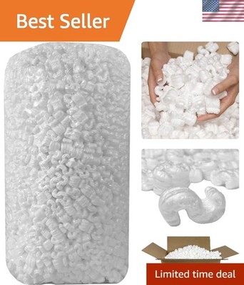 3.5 Cubic Foot of Eco Friendly Biodegradable Packing Peanuts / Popcorn