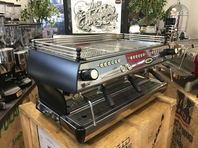LA MARZOCCO FB80 3 GRUPPE MATT SCHWARZ ESPRESSO-KAFFEEMASCHINE RESTAURANT...