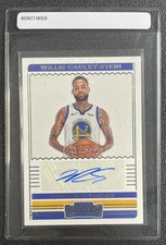 WILLIE CAULEY-STEIN 2019-20 PANINI CONTENDERS #CA-WCS AUTO 57/99 WARRIORS