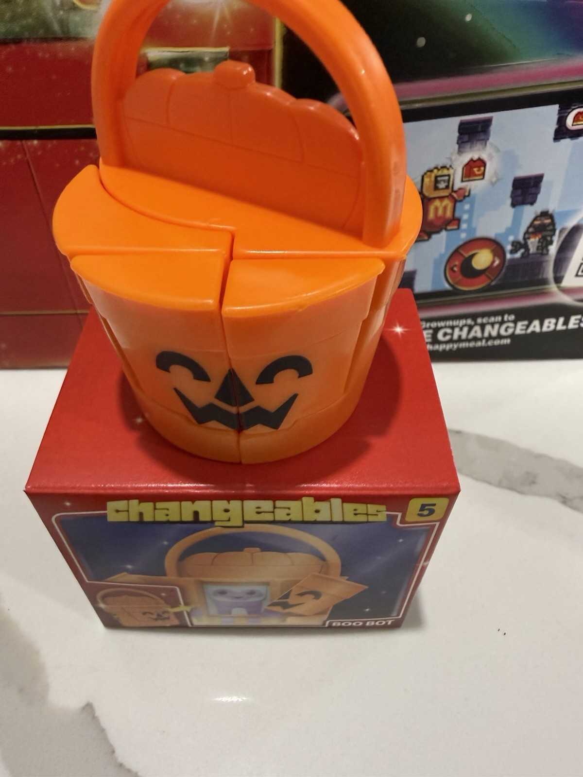 Mc Donalds changeable #5 Boo Bot