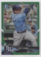 2018 Bowman Chrome Prospects Green Refractor 24/99 Willy Adames Rookie RC 0gh9