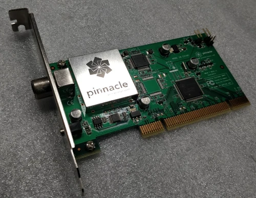 Pinnacle PCTV Dual DVB-T Pro PCI (2000i) TV Tuner Card Freeview Twin T Rev 1.3