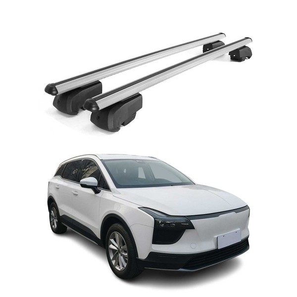 DachträGer GrundtäGer FüR Aiways U5 2020-2023 75Kg Aluminium Silber 2 Tlg-image