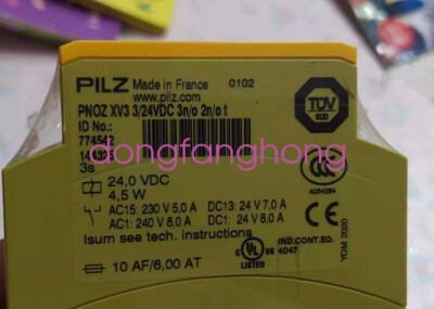 PILZ PNOZ XV3 3 24VDC 3n/o 2n/o t Safety Relay 774542 NEW FedEx or DHL or UPS