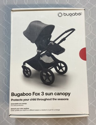 Bugaboo Fox 3 Sonnendach / ausziehbares Verdeck - Sunrise Red - Neu