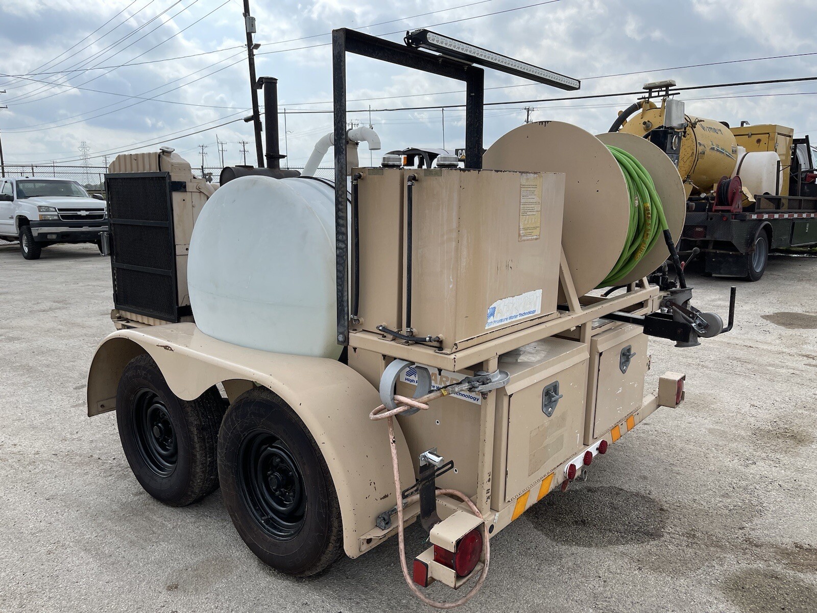 1993 HARBEN 4020 DUCT CLEANER JETTER DRAIN CLEANING DEERE DIESEL