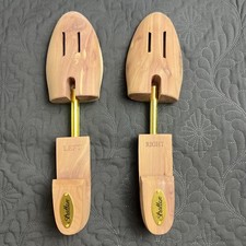 STRATTON CEDAR SHOE TREE MENS MEDIUM 9-10 FULL TOE SHOE SHAPER STRETCHER 1 PAIR