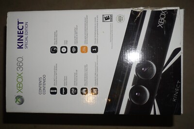 Microsoft Xbox 360 S with Kinect 250GB Glossy Black Console Microsoft Xbox 360 S with Kinect 250GB Glossy Black Console