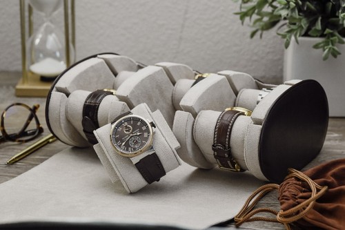 Watch Travel Case Leather Watch Case For Men Travel Watch Roll Case (VARIATIONS) - Picture 420 of 440