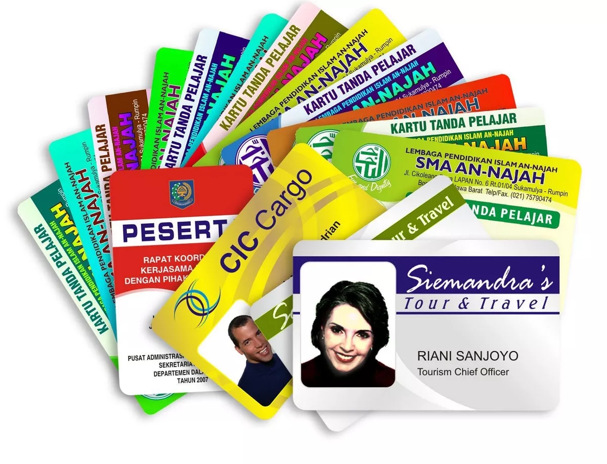 Design & Print Service of Personalised ID Card Custom Printed on ISO PVC  Cards