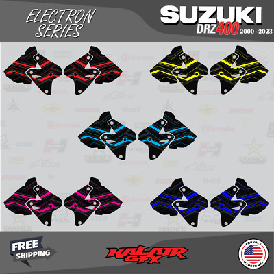 Suzuki DRZ400 SM S E Shroud Tank Graphics 2000-2024 Electron