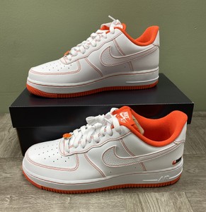 air force 1 low white orange