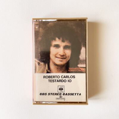Roberto Carlos - Testardo Io - 1975 Vintage 70s Musicassette Pop